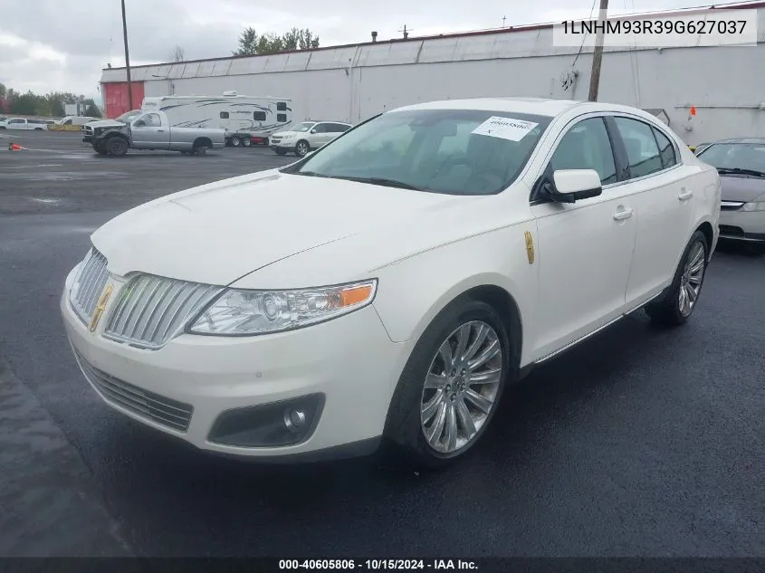 1LNHM93R39G627037 2009 Lincoln Mks