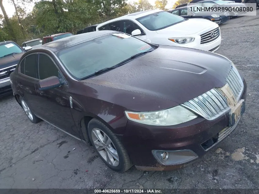 2009 Lincoln Mks VIN: 1LNHM93R89G608080 Lot: 40625659