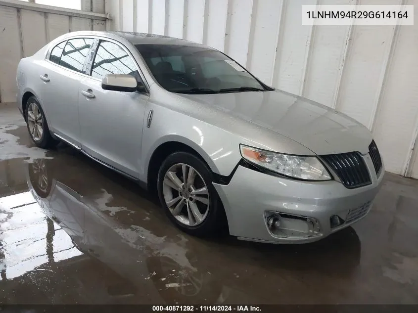 2009 Lincoln Mks VIN: 1LNHM94R29G614164 Lot: 40871292