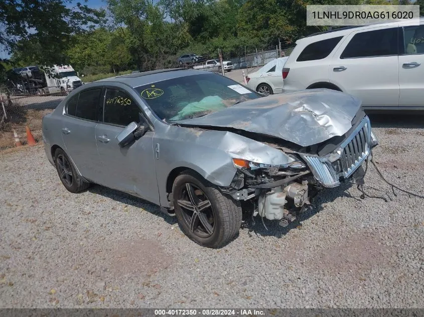 2010 Lincoln Mks VIN: 1LNHL9DR0AG616020 Lot: 40172350