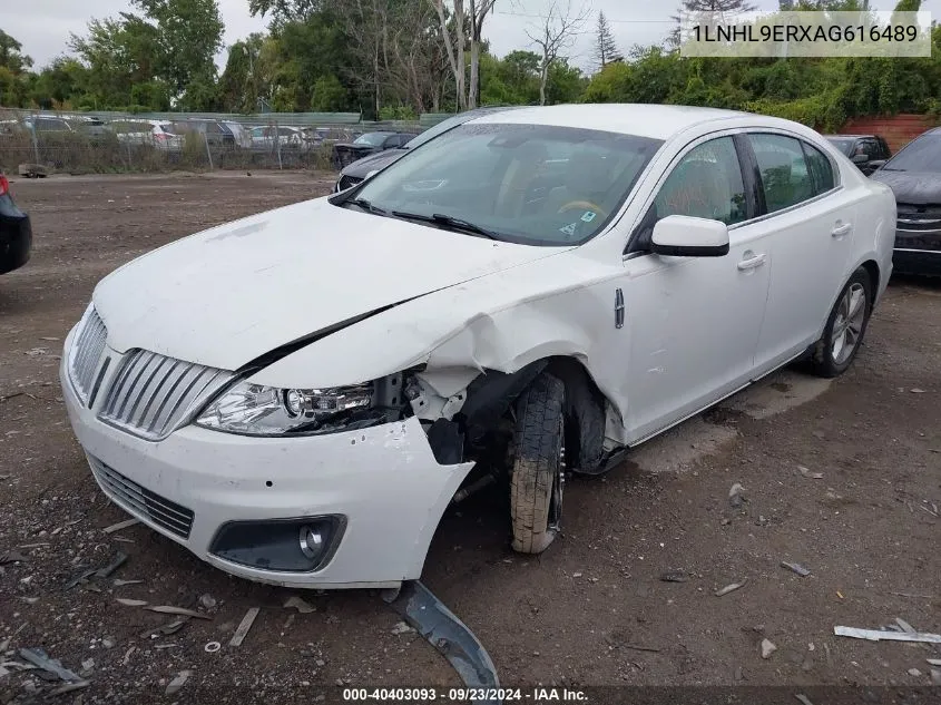 1LNHL9ERXAG616489 2010 Lincoln Mks