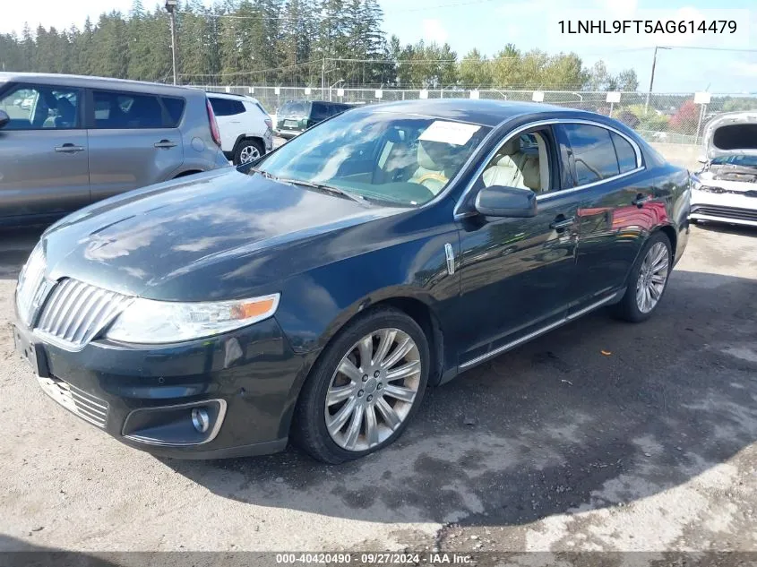 1LNHL9FT5AG614479 2010 Lincoln Mks Ecoboost