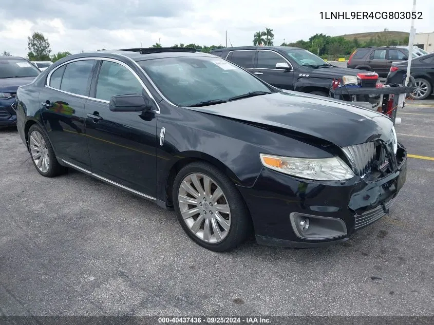 1LNHL9ER4CG803052 2012 Lincoln Mks