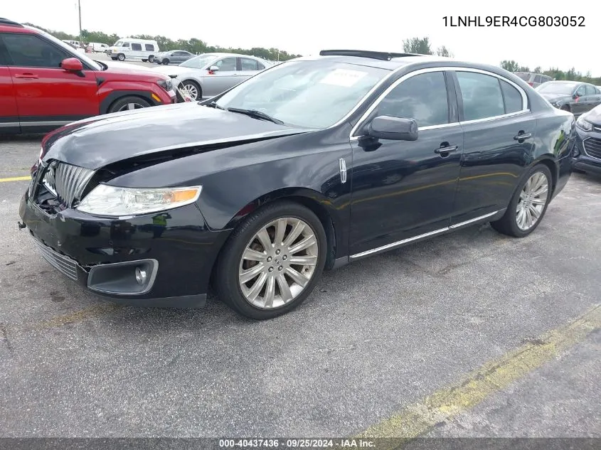 2012 Lincoln Mks VIN: 1LNHL9ER4CG803052 Lot: 40437436