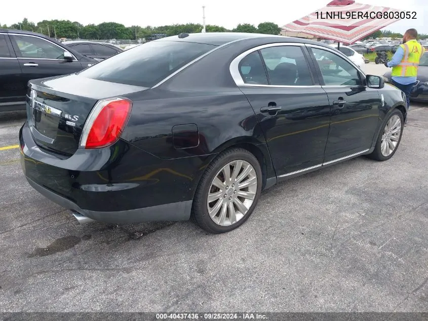 2012 Lincoln Mks VIN: 1LNHL9ER4CG803052 Lot: 40437436