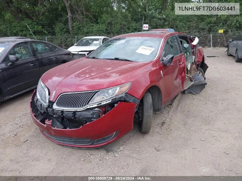 1LNHL9FT7DG603441 2013 Lincoln Mks Ecoboost