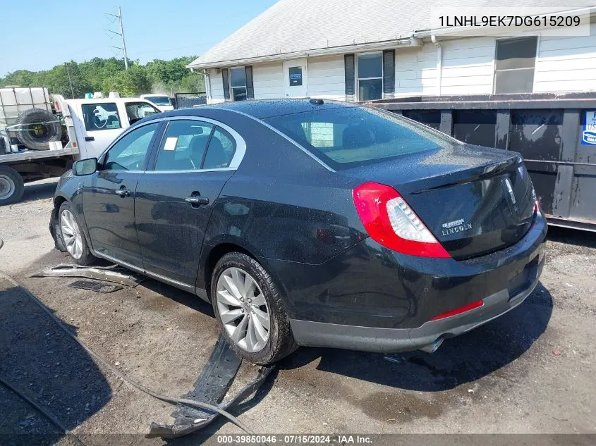 2013 Lincoln Mks VIN: 1LNHL9EK7DG615209 Lot: 39850046