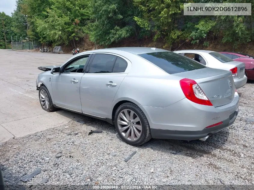 1LNHL9DK2DG612896 2013 Lincoln Mks