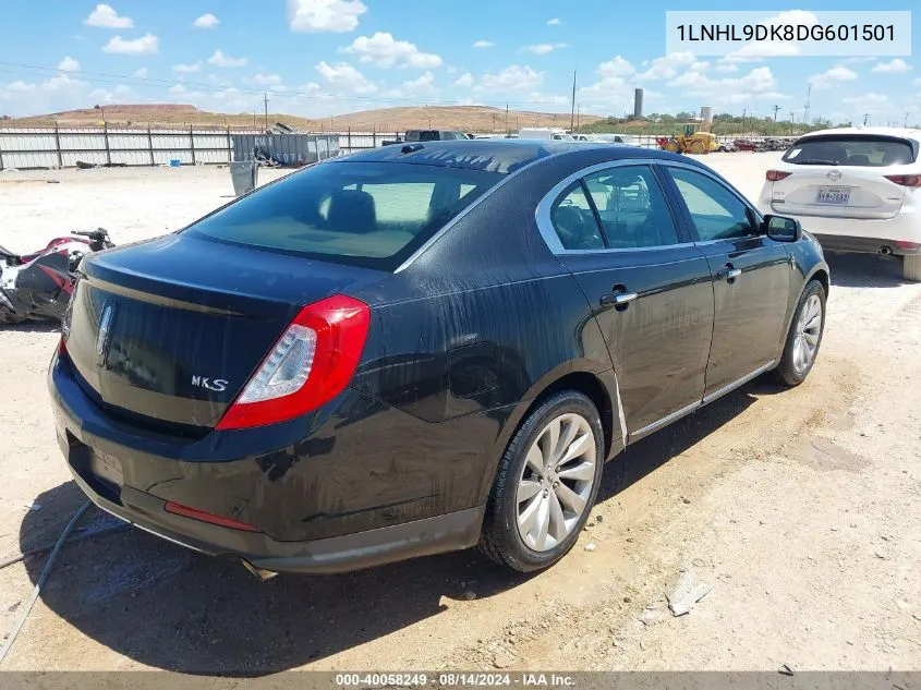 2013 Lincoln Mks VIN: 1LNHL9DK8DG601501 Lot: 40058249