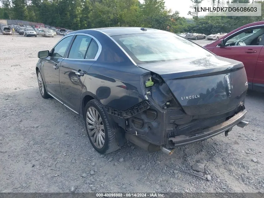 1LNHL9DK7DG608603 2013 Lincoln Mks