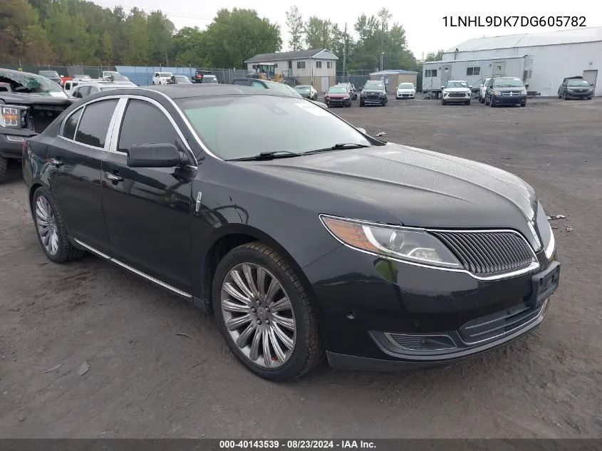 2013 Lincoln Mks VIN: 1LNHL9DK7DG605782 Lot: 40143539