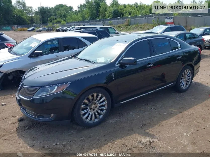 1LNHL9DKXDG601502 2013 Lincoln Mks