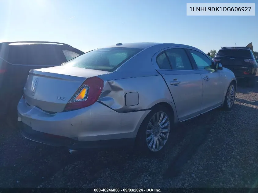 1LNHL9DK1DG606927 2013 Lincoln Mks