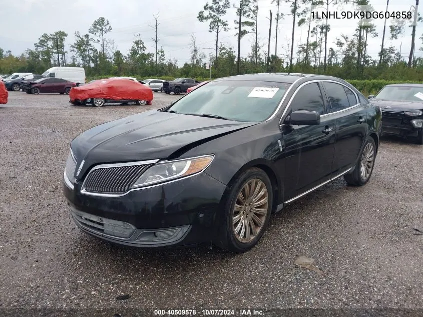 2013 Lincoln Mks VIN: 1LNHL9DK9DG604858 Lot: 40509578