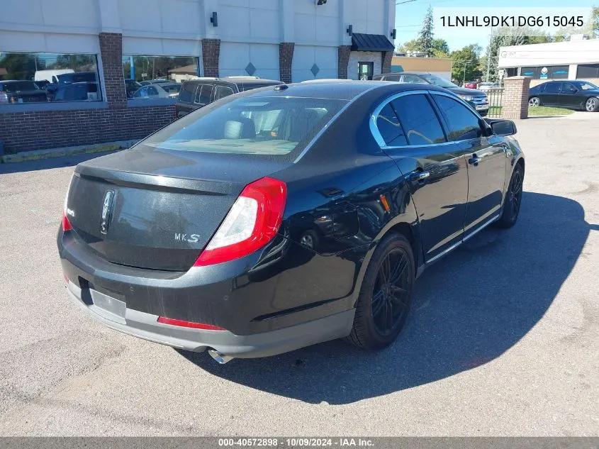 2013 Lincoln Mks VIN: 1LNHL9DK1DG615045 Lot: 40572898