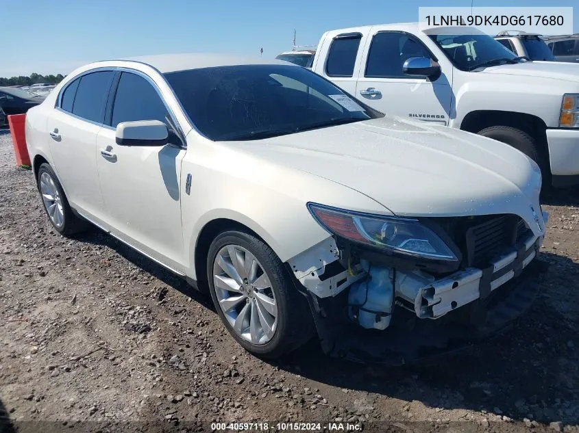 1LNHL9DK4DG617680 2013 Lincoln Mks