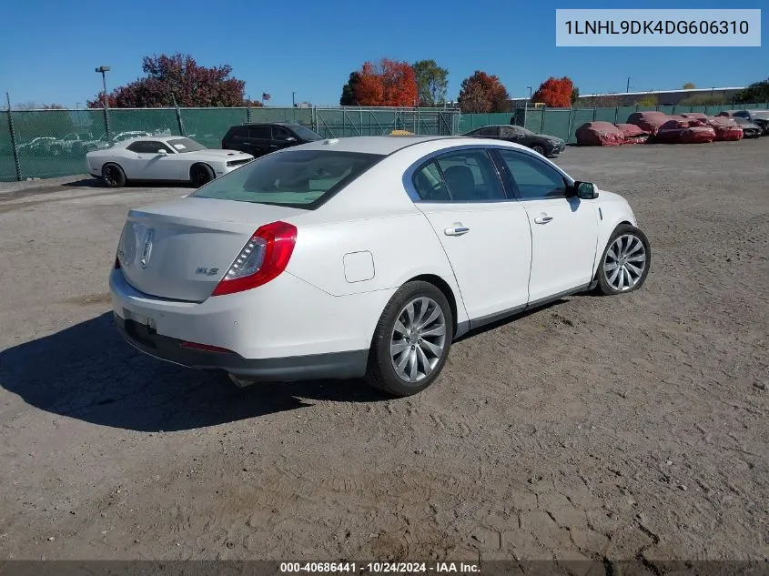 2013 Lincoln Mks VIN: 1LNHL9DK4DG606310 Lot: 40686441