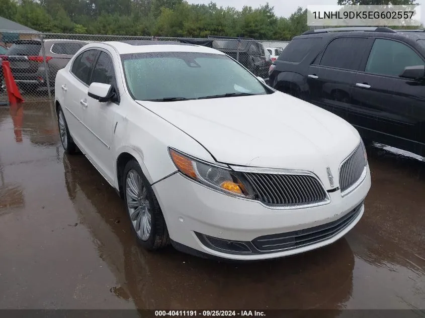 1LNHL9DK5EG602557 2014 Lincoln Mks