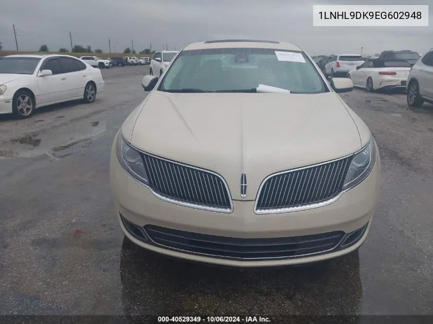 2014 Lincoln Mks VIN: 1LNHL9DK9EG602948 Lot: 40529349