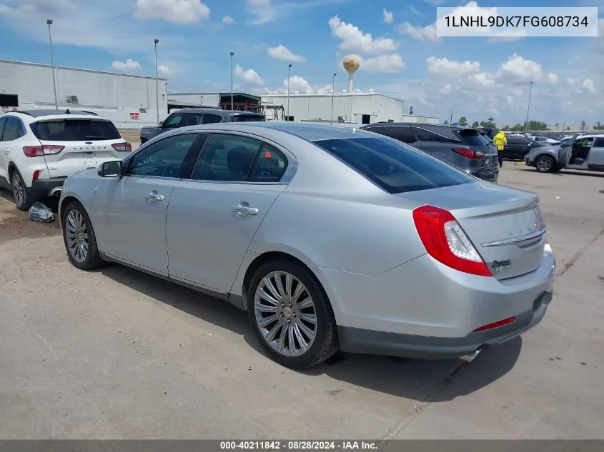 1LNHL9DK7FG608734 2015 Lincoln Mks