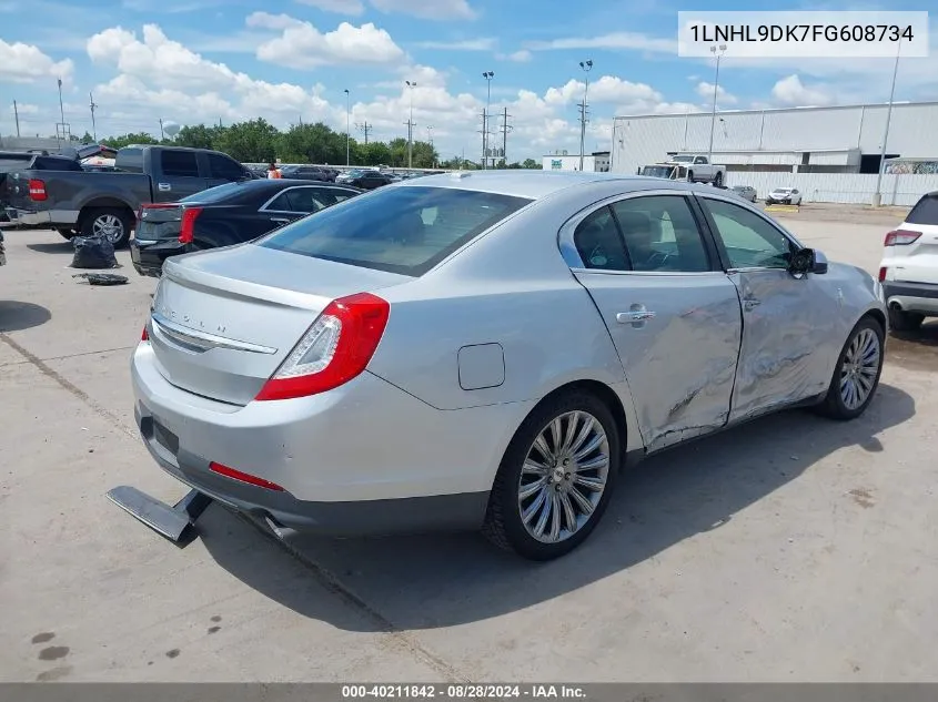 1LNHL9DK7FG608734 2015 Lincoln Mks