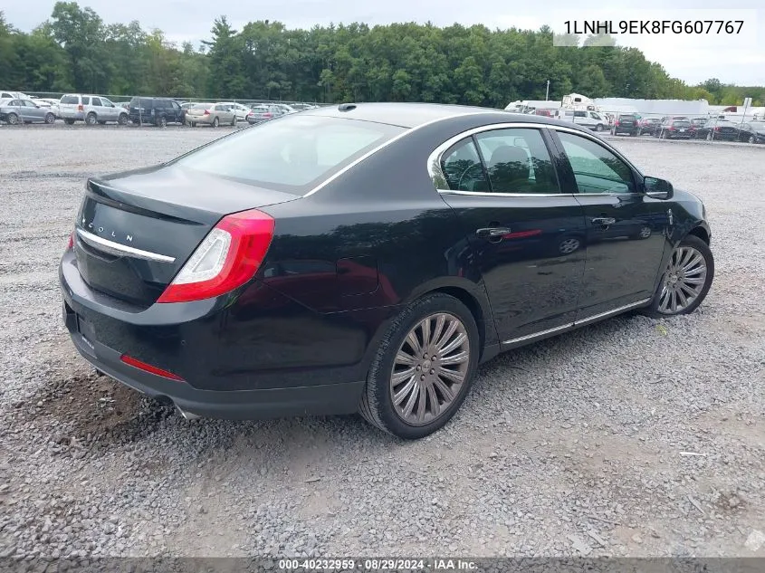 2015 Lincoln Mks VIN: 1LNHL9EK8FG607767 Lot: 40232959