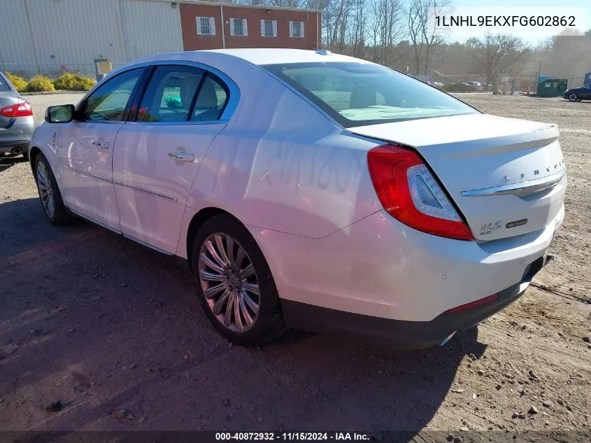 1LNHL9EKXFG602862 2015 Lincoln Mks