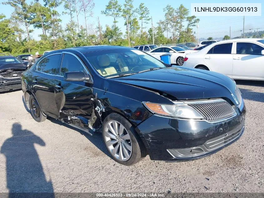 2016 Lincoln Mks VIN: 1LNHL9DK3GG601913 Lot: 40426503