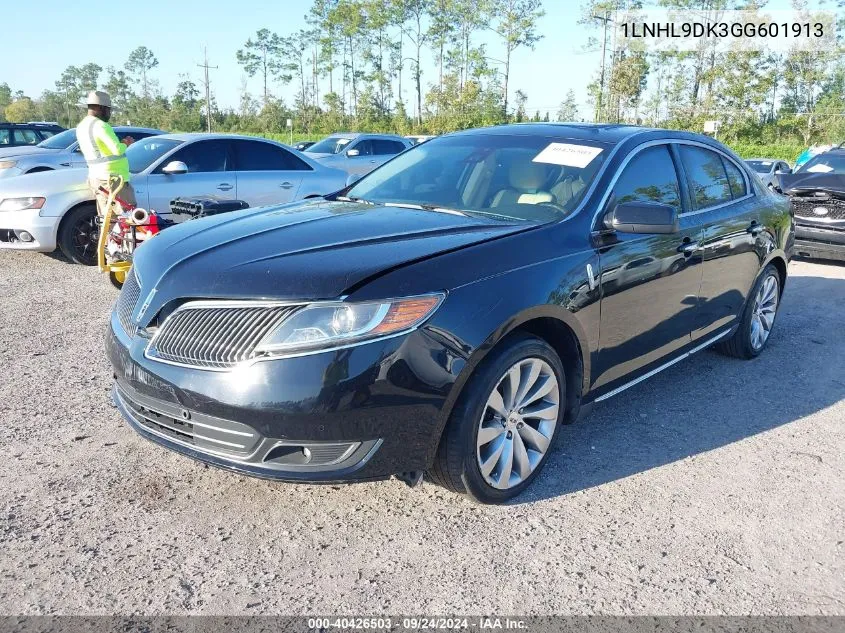 2016 Lincoln Mks VIN: 1LNHL9DK3GG601913 Lot: 40426503