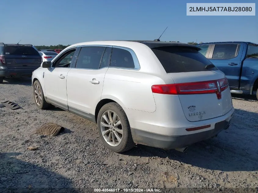 2010 Lincoln Mkt Ecoboost VIN: 2LMHJ5AT7ABJ28080 Lot: 40546017