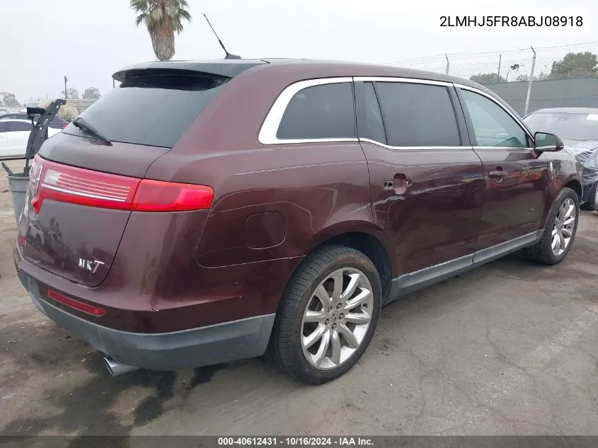 2010 Lincoln Mkt VIN: 2LMHJ5FR8ABJ08918 Lot: 40612431