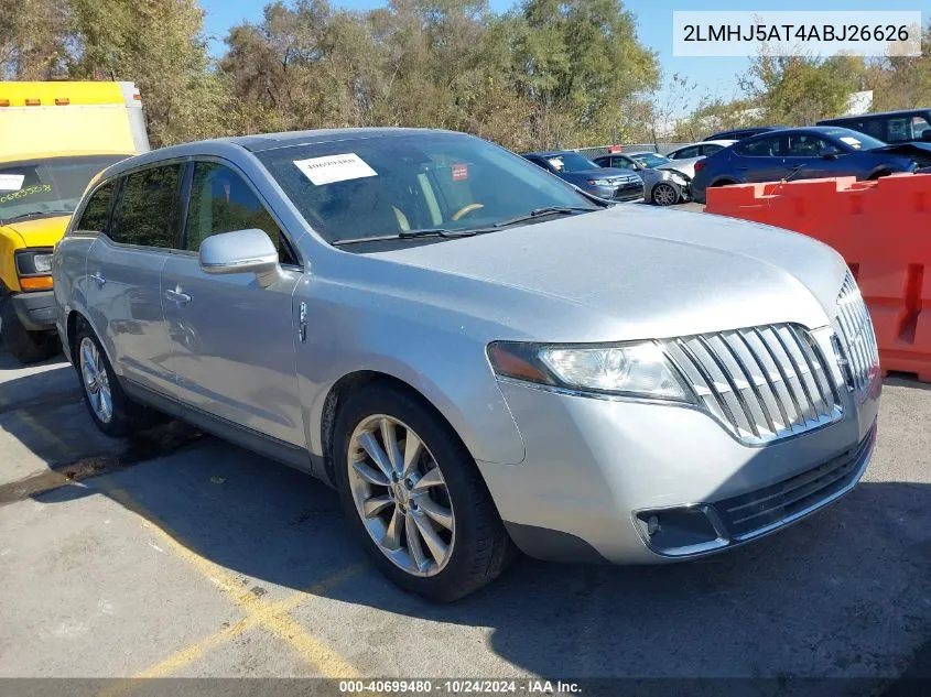 2010 Lincoln Mkt Ecoboost VIN: 2LMHJ5AT4ABJ26626 Lot: 40699480