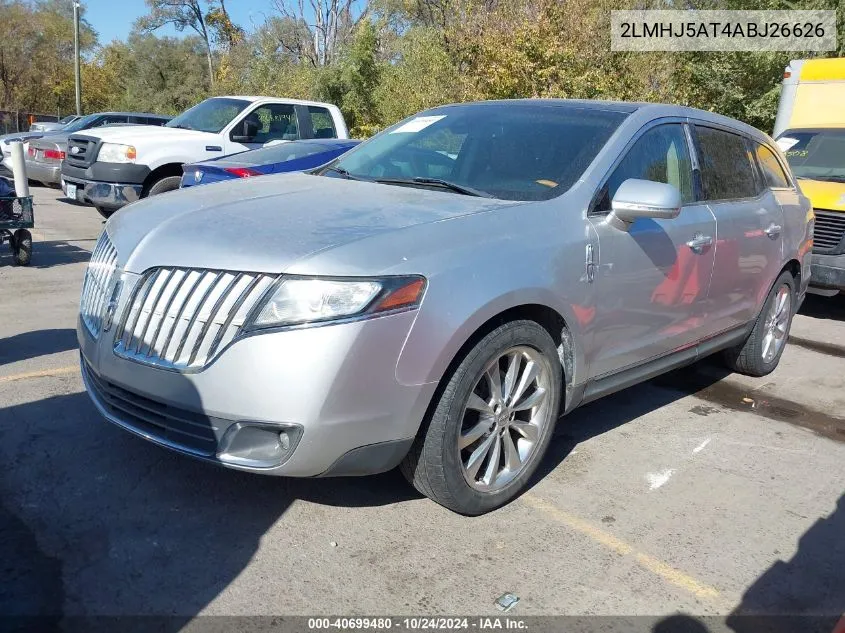 2010 Lincoln Mkt Ecoboost VIN: 2LMHJ5AT4ABJ26626 Lot: 40699480