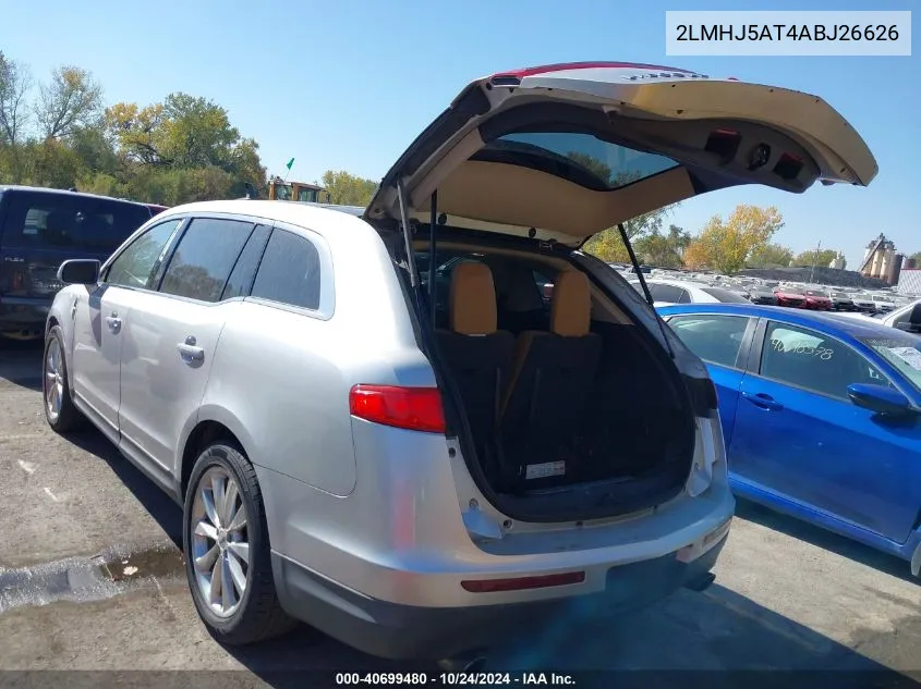 2010 Lincoln Mkt Ecoboost VIN: 2LMHJ5AT4ABJ26626 Lot: 40699480