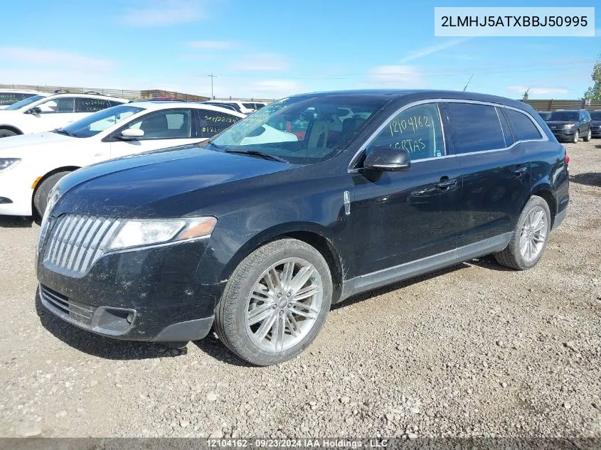 2011 Lincoln Mkt Ecoboost VIN: 2LMHJ5ATXBBJ50995 Lot: 12104162