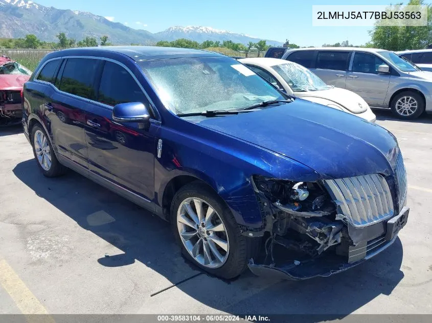 2011 Lincoln Mkt Ecoboost VIN: 2LMHJ5AT7BBJ53563 Lot: 39583104