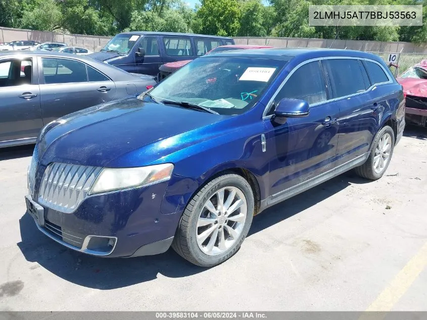 2011 Lincoln Mkt Ecoboost VIN: 2LMHJ5AT7BBJ53563 Lot: 39583104