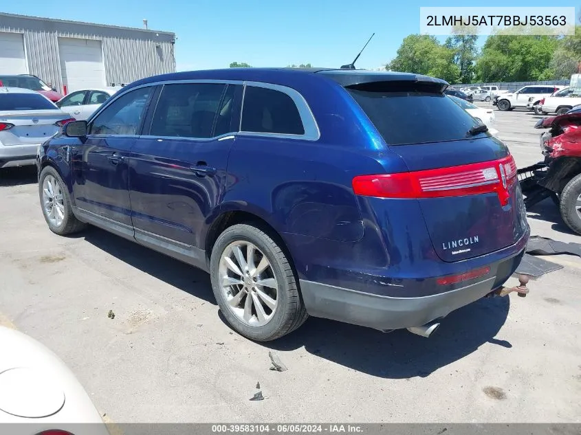 2011 Lincoln Mkt Ecoboost VIN: 2LMHJ5AT7BBJ53563 Lot: 39583104