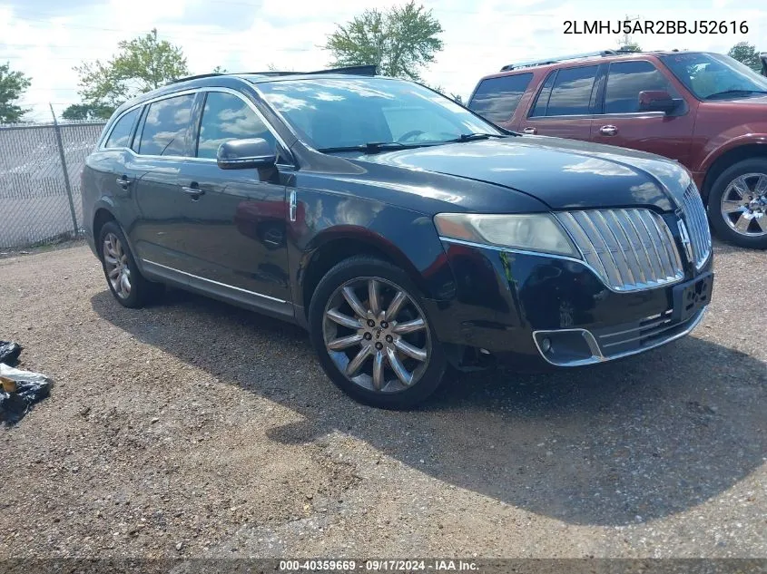 2011 Lincoln Mkt VIN: 2LMHJ5AR2BBJ52616 Lot: 40359669