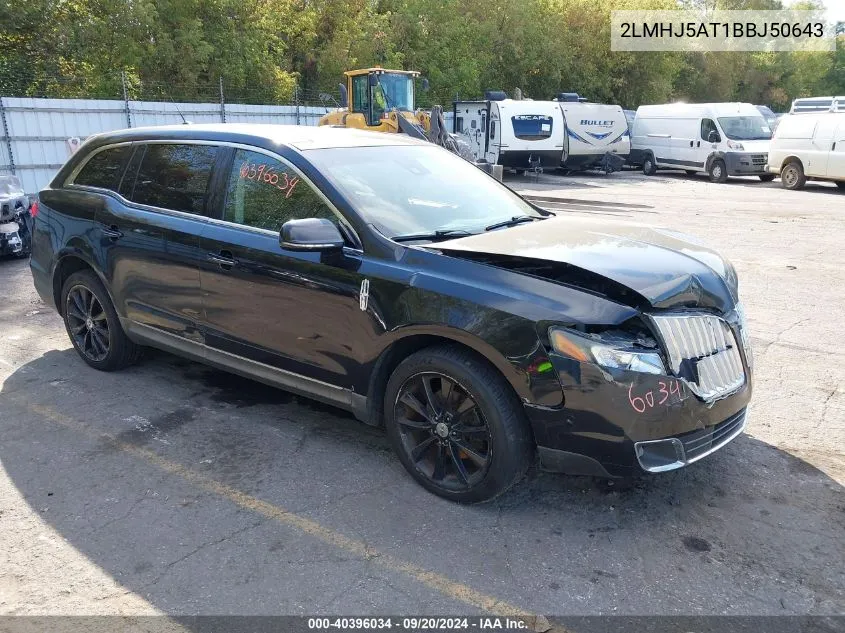 2LMHJ5AT1BBJ50643 2011 Lincoln Mkt Ecoboost