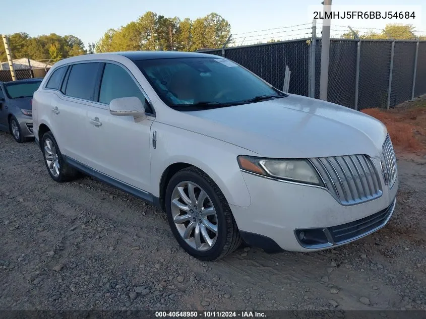 2011 Lincoln Mkt VIN: 2LMHJ5FR6BBJ54684 Lot: 40548950