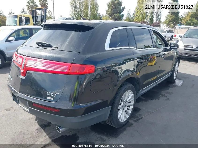 2011 Lincoln Mkt VIN: 2LMHJ5ARXBBJ51827 Lot: 40575144