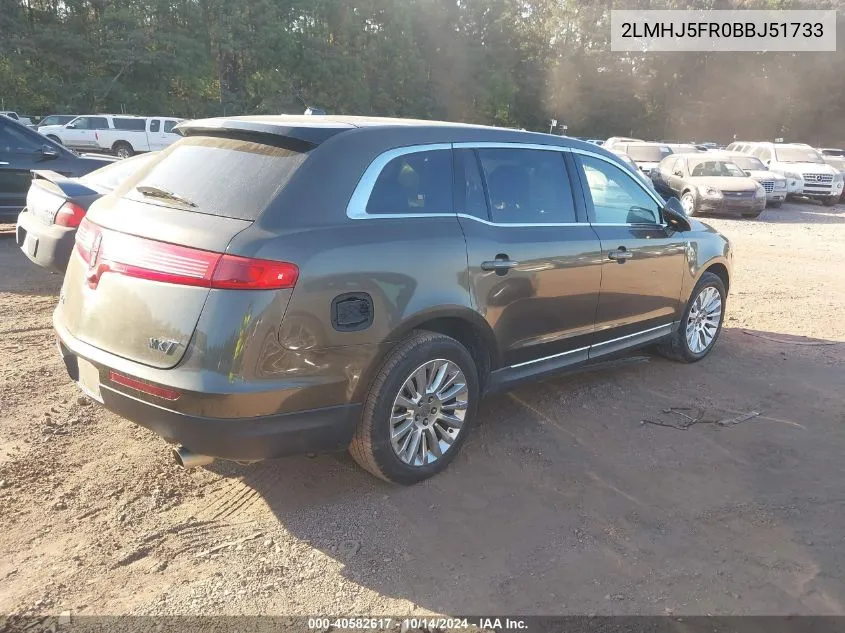 2011 Lincoln Mkt VIN: 2LMHJ5FR0BBJ51733 Lot: 40582617