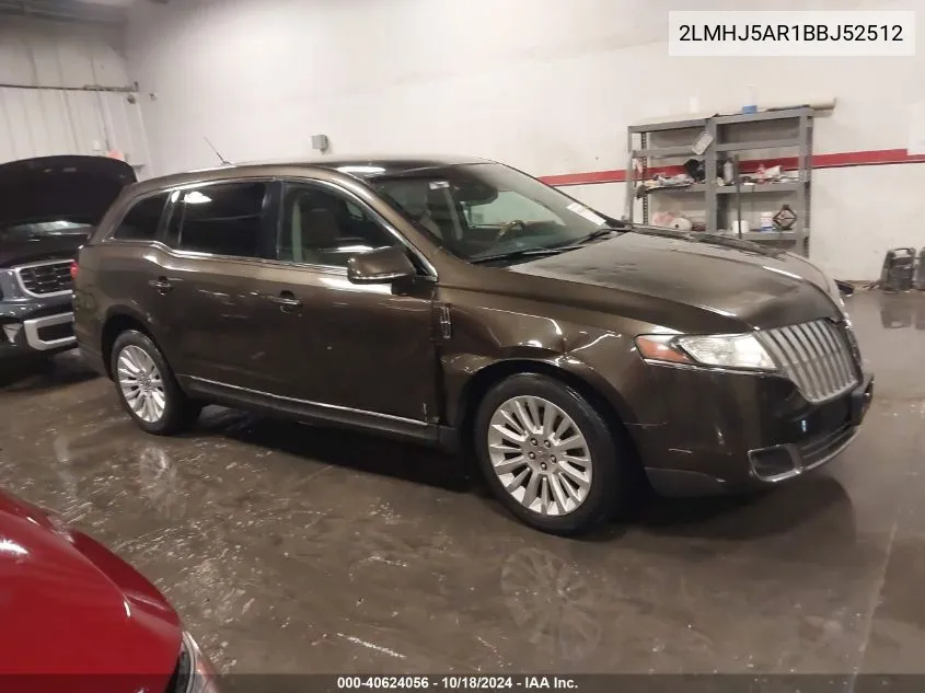 2011 Lincoln Mkt VIN: 2LMHJ5AR1BBJ52512 Lot: 40624056