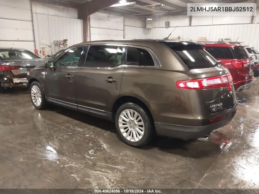 2011 Lincoln Mkt VIN: 2LMHJ5AR1BBJ52512 Lot: 40624056