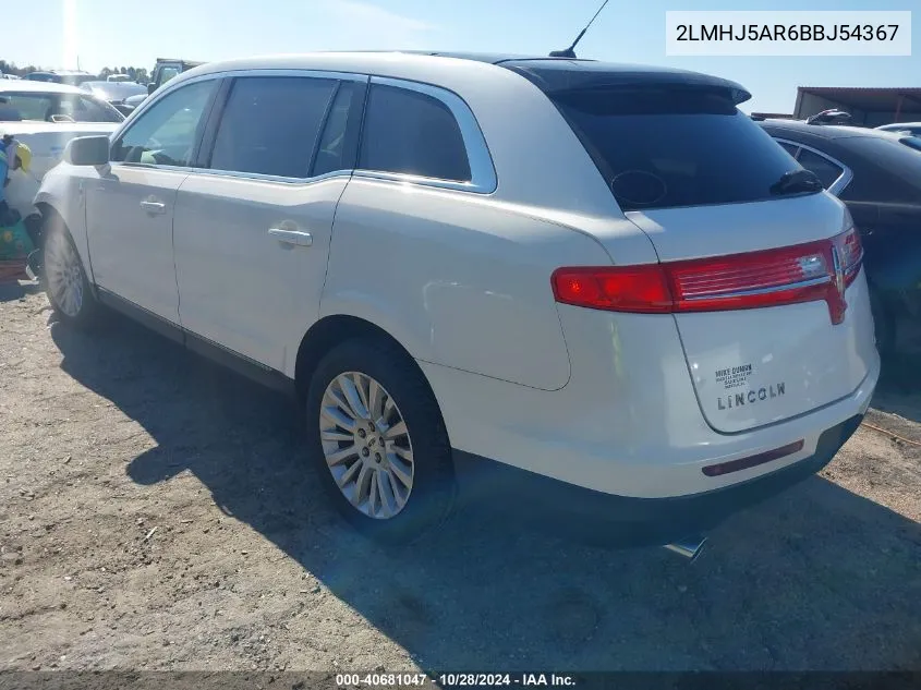 2011 Lincoln Mkt VIN: 2LMHJ5AR6BBJ54367 Lot: 40681047