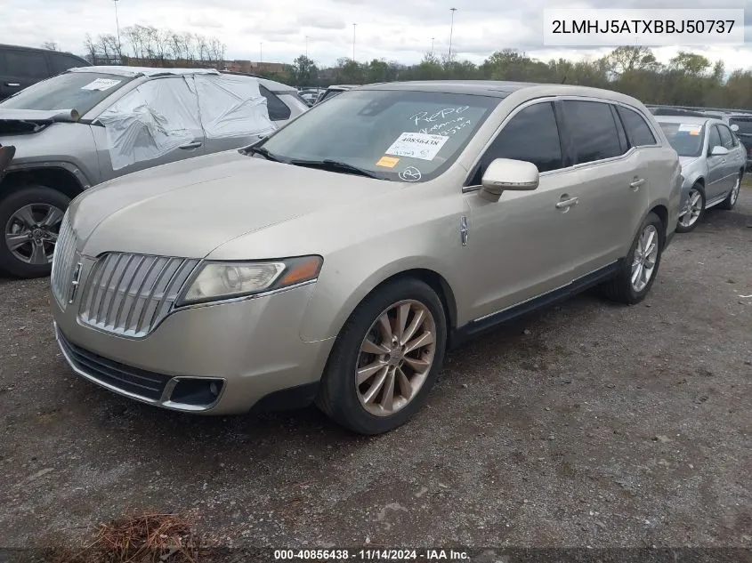 2011 Lincoln Mkt Ecoboost VIN: 2LMHJ5ATXBBJ50737 Lot: 40856438