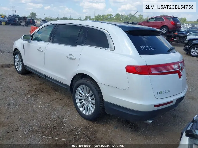 2LMHJ5AT2CBL54756 2012 Lincoln Mkt Ecoboost