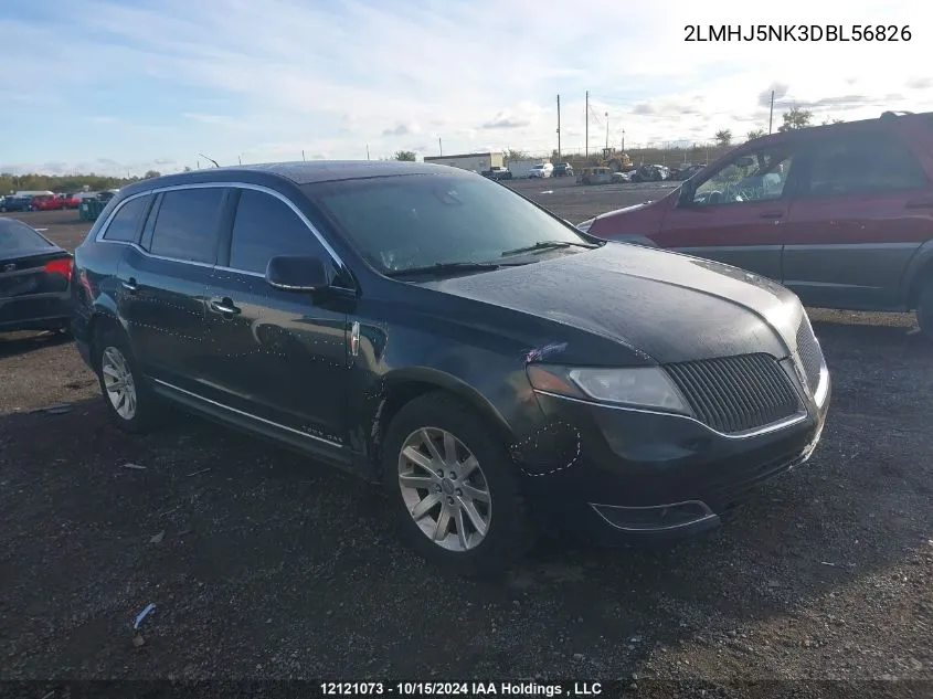 2013 Lincoln Mkt Livery VIN: 2LMHJ5NK3DBL56826 Lot: 12121073