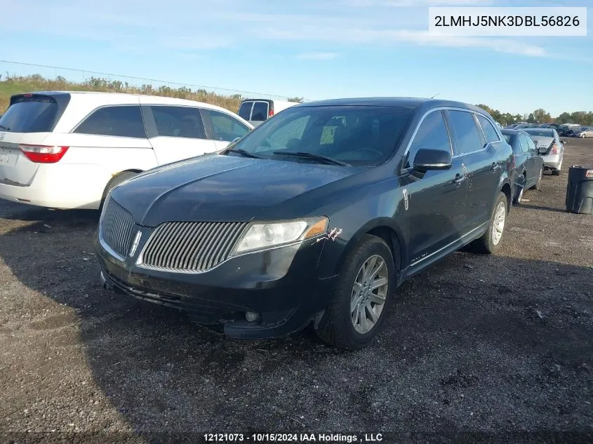 2013 Lincoln Mkt Livery VIN: 2LMHJ5NK3DBL56826 Lot: 12121073